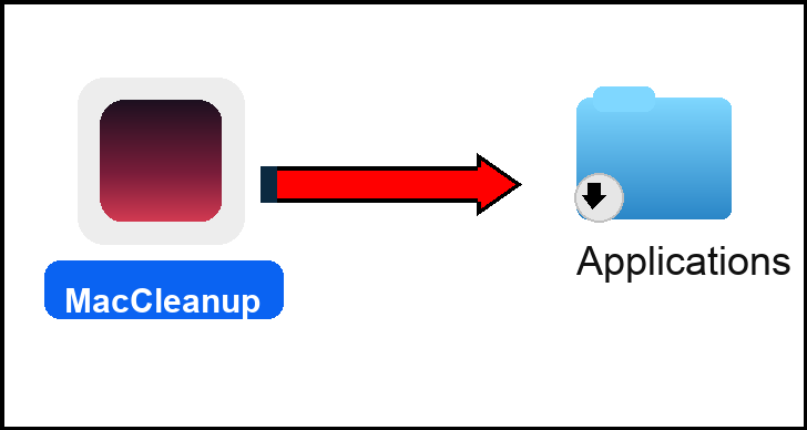 Drag MacCleanup.app to Applications folder